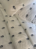 White quilt