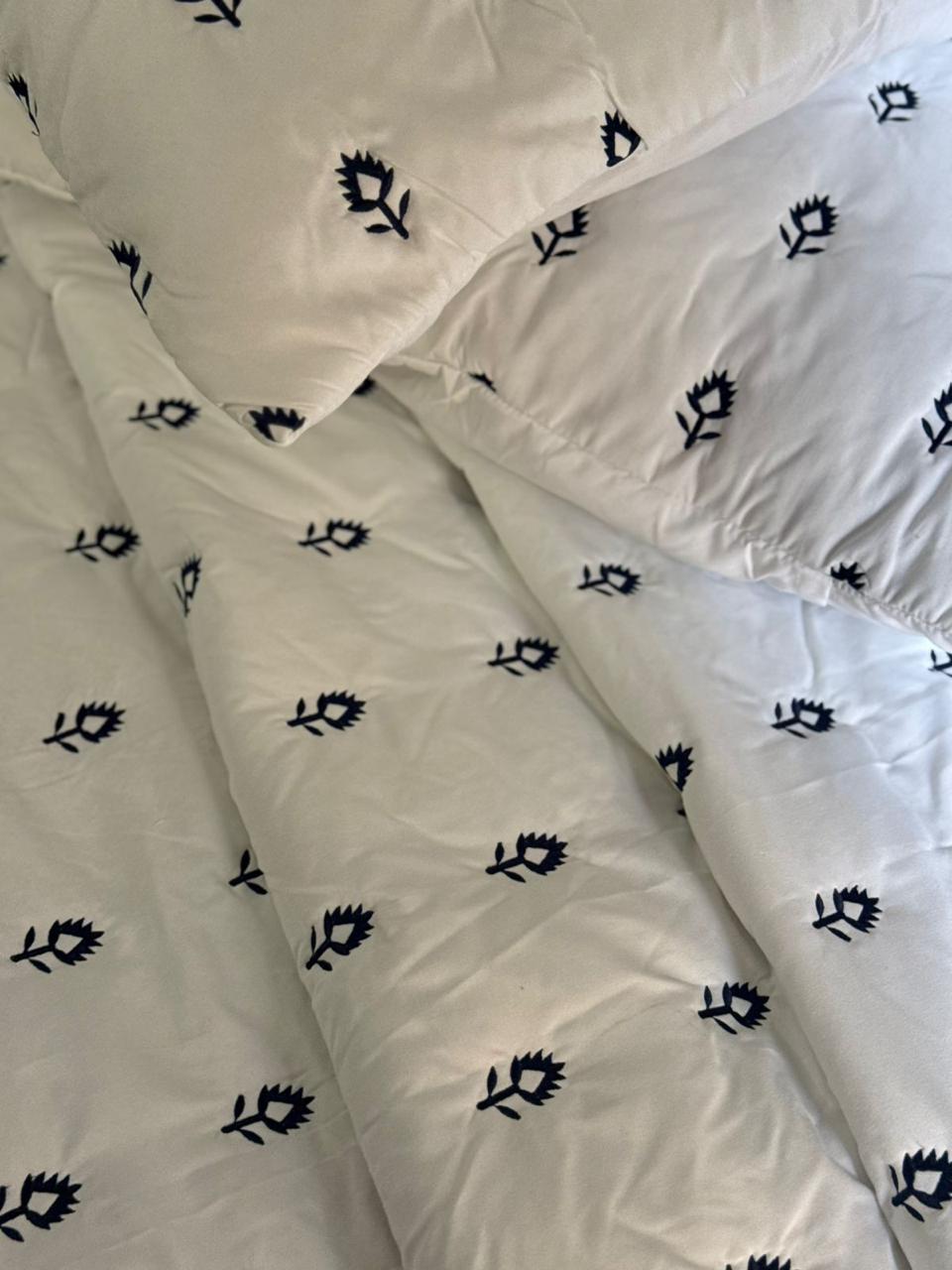White quilt